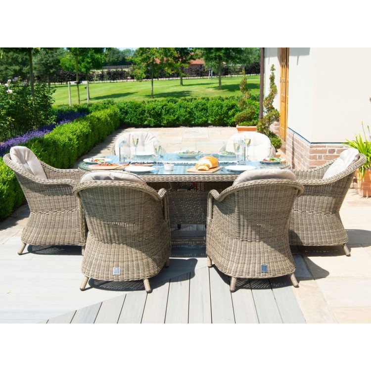 Winchester rattan dining cheap set